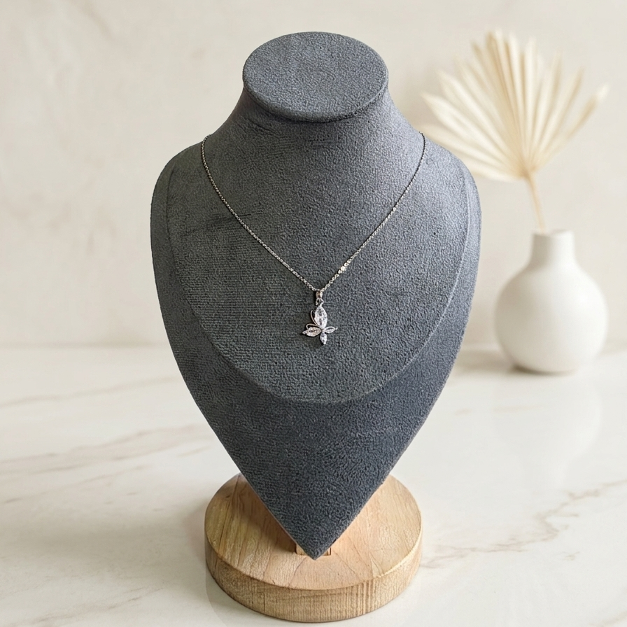 Butterfly Neckchain (Silver)