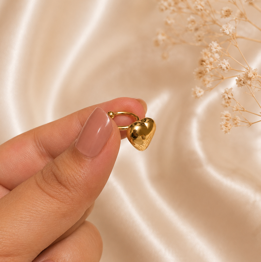 Heart Earcuff (Left Ear)